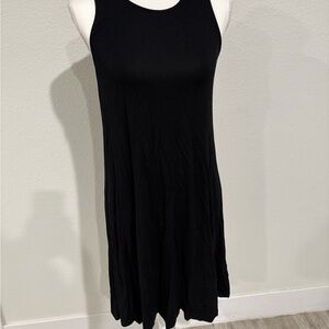 Old Navy Black Sleeveless Swing Style Sundress
